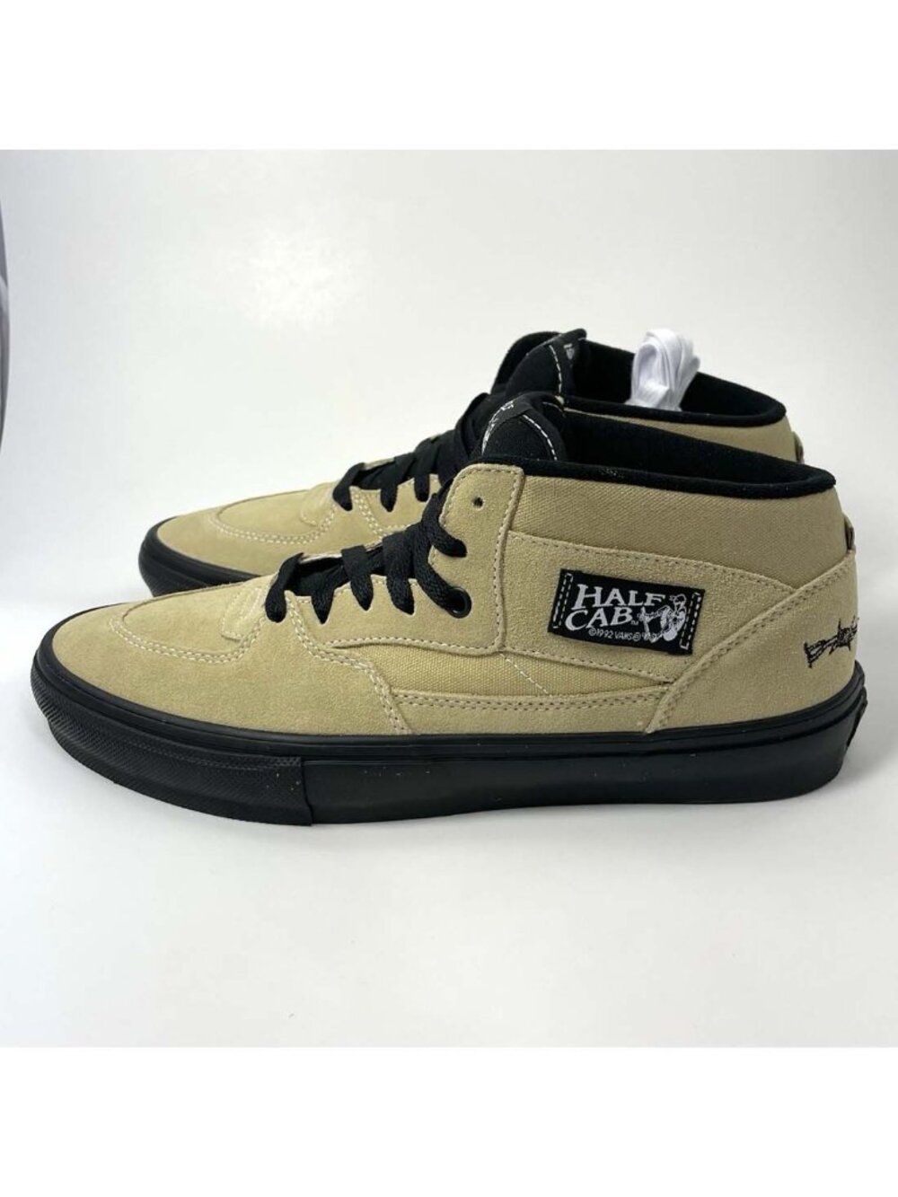 Mens Sz 10.5 - Rare Vans Half Cab Pro x Elijah Berle Khaki VN0A5FCDZF5 NEW - Picture 2 of 10